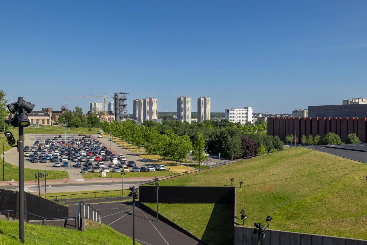 Stylish Korfantego Apartment Next To Spodek By Noclegi Renters Katowice Exterior foto
